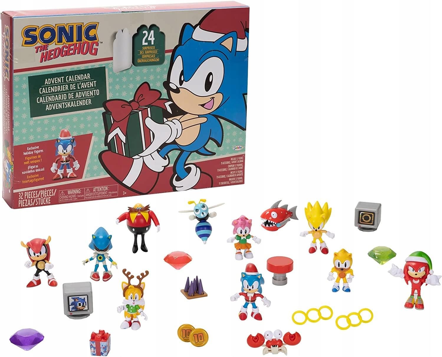 Jakks Pacific Sonic Kalendarz Adwentowy The Hedgehog Ceny I Opinie