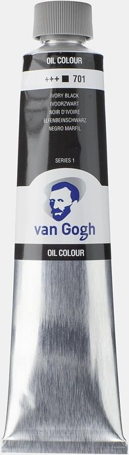 Farba Olejna Talens Van Gogh 200ML 701 Ivory Black Ceny I Opinie