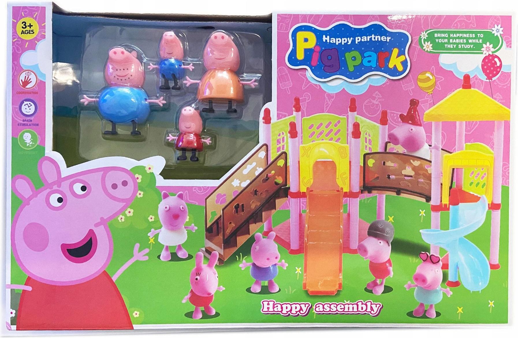 Toys Świnka Peppa Pepa Duży Plac Zabaw Rodzinka Figurki Ceny i opinie