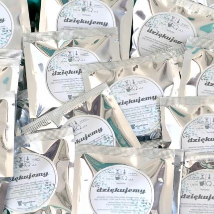 100 saszetek z herbatą Dziękujemy na Ślub Wesele - zdjęcie 3