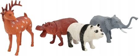 Anek Zestaw Zwierząt Egzotycznych Zoo Figurki - zdjęcie 3