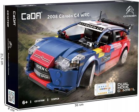 Cada Citroen C4 Wrc 329 Elementów Dual Mode Zestaw - zdjęcie 6