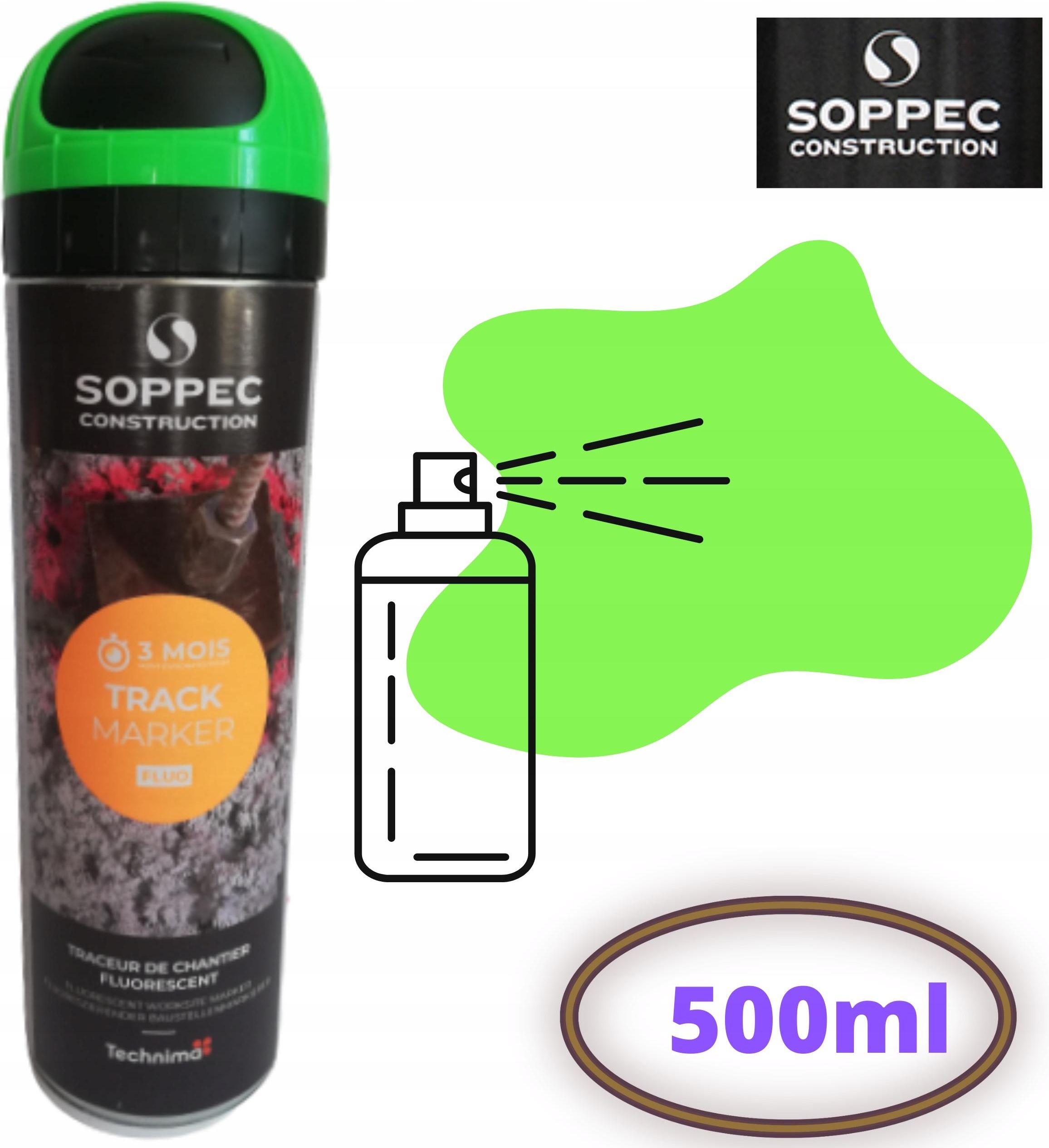 Farba Spray Geodezyjny Soppec Track Marker Zielona Opinie I Ceny Na