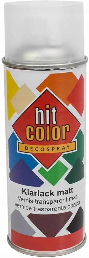 Auto K Bezbarwny Mat Hitcolor Spray Nitro Lakier Ml Opinie I Ceny