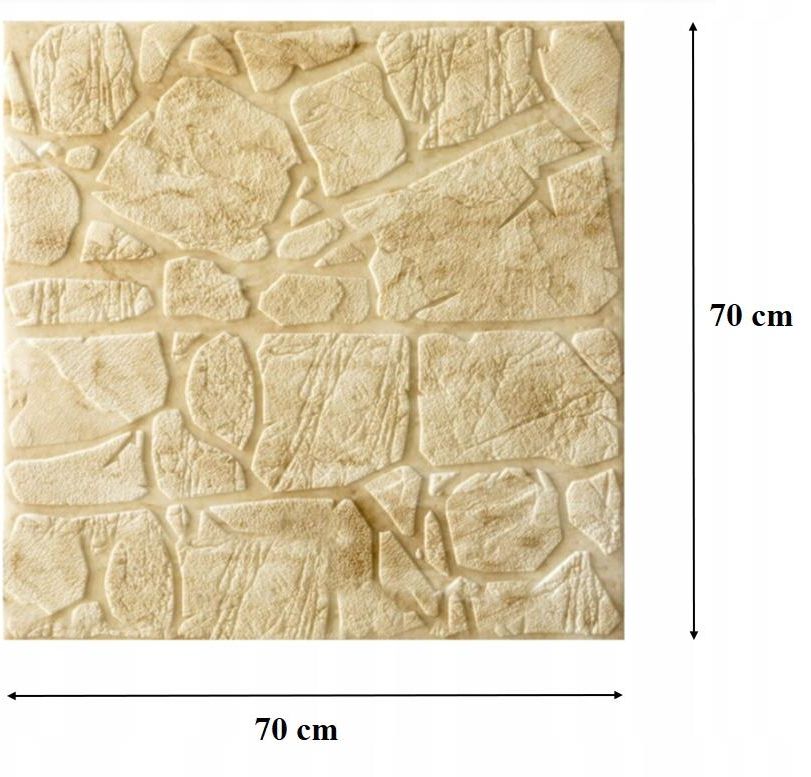 DOMZPANELI TAPETA 3D SAMOPRZYLEPNA KAMIEŃ BETON RETRO LOFT Opinie i