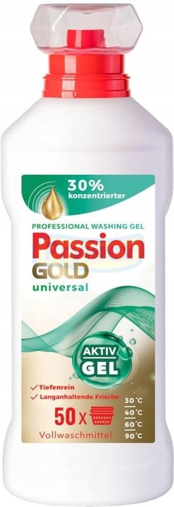 Passion Gold Żel Do Prania 2L Universal Opinie i atrakcyjne ceny na