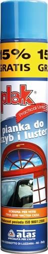 Plak Pianka Do Mycia Szyb Reflektorów Luster 500Ml Opinie i ceny na