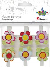 Zdjęcie Ozdoba Drewniana Klamerki Titanum 7x35mm Dekoracja - Tczew