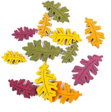 Zdjęcie Drewniane liście dębu 12 szt. 4 kolory., Dp Craft - Tczew