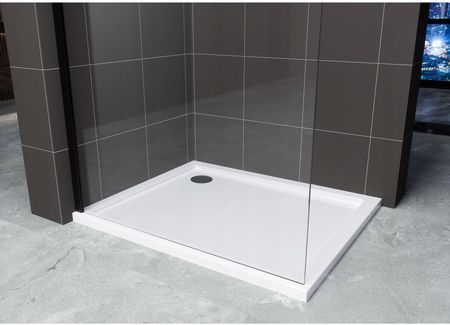Hagser Walk In 90Cm Czarny Mat HGR10000022 - zdjęcie 2