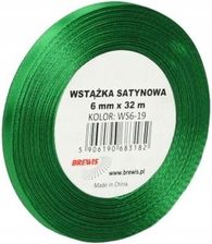 Zdjęcie Wstążka Satynowa Ciemna Ziel. 6MM/32 Brewis WS6-19 - Kańczuga