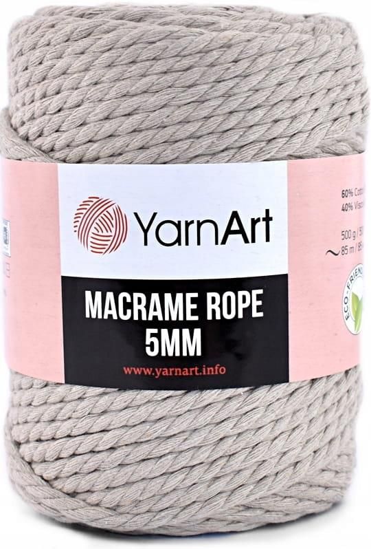 Sznurek YarnArt Macrame Rope 5 mm 753 ciepły beż Ceny i opinie Ceneo pl