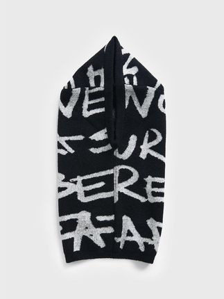 Desigual Kominiarka Lettering 22WAHA14 Czarny - zdjęcie 2