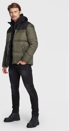 4F Kurtka puchowa H4Z22-KUMP005 Zielony Regular Fit - zdjęcie 5