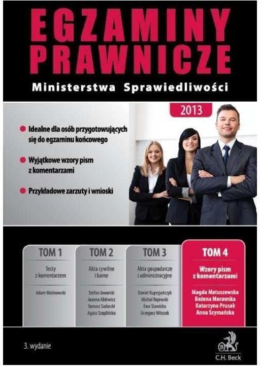 Multimedia Z Outletu Produkt Z Outletu Egzaminy Prawnicze Ministertwa