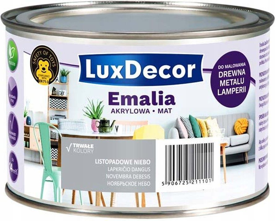 Luxdecor Emalia Akrylowa Do Drewna I Metalu Mat Ceny I Opinie Ceneo Pl