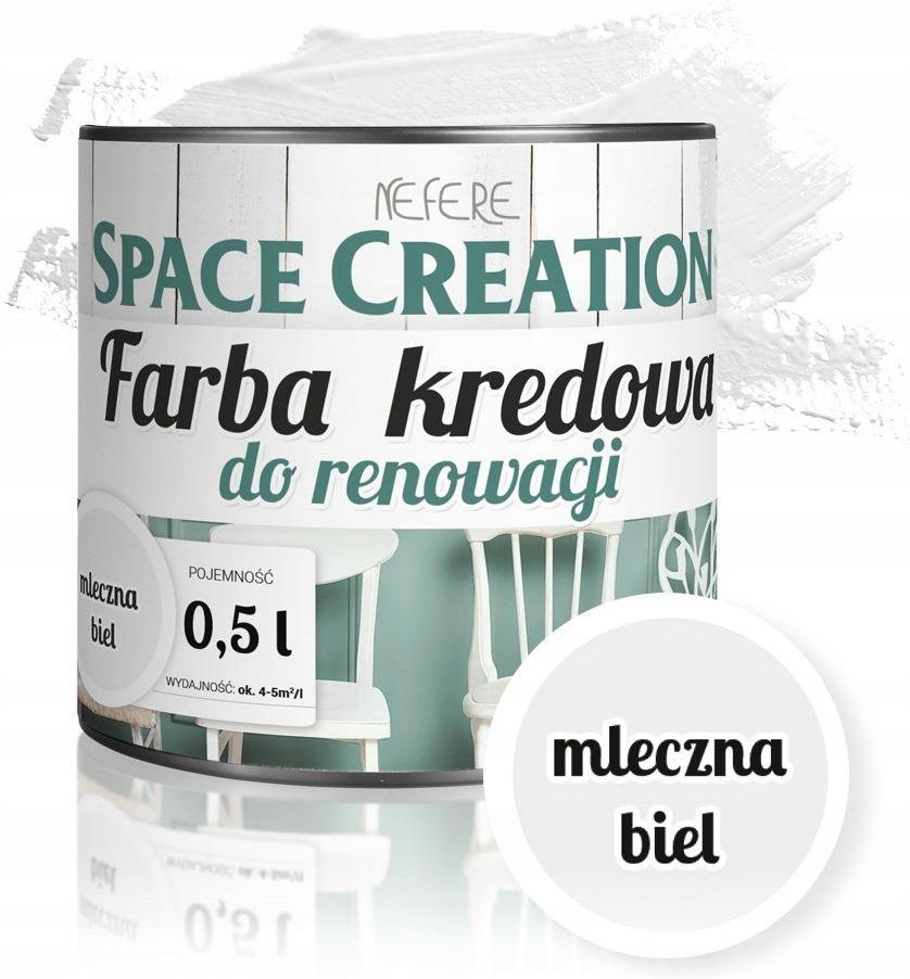 Farba Kredowa Bia A Renowacjia Mebli Chalk Paint Ceny I Opinie Ceneo Pl