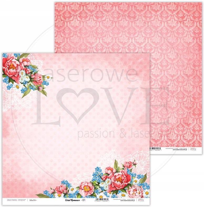 Papier Scrapbooking Laserowe Love Ceny I Opinie Ceneo Pl