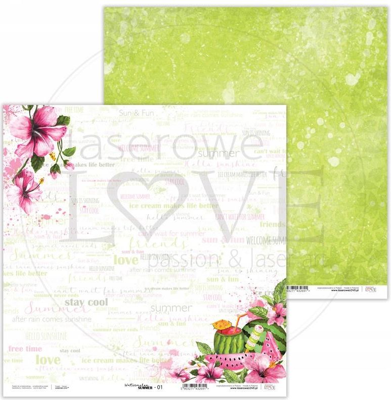 Papier Scrapbooking Laserowe Love Ceny I Opinie Ceneo Pl