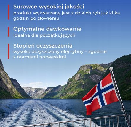 Norwegian Fish Oil As Nfo Krill Oil Astaksantyna 60 Kaps - zdjęcie 2