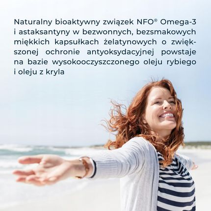 Norwegian Fish Oil As Nfo Krill Oil Astaksantyna 60 Kaps - zdjęcie 4