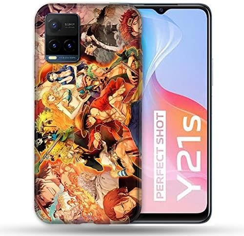 Cokitec Etui Do Vivo Y21 Y21S Y33S Manga One Piece Nakama Etui Na