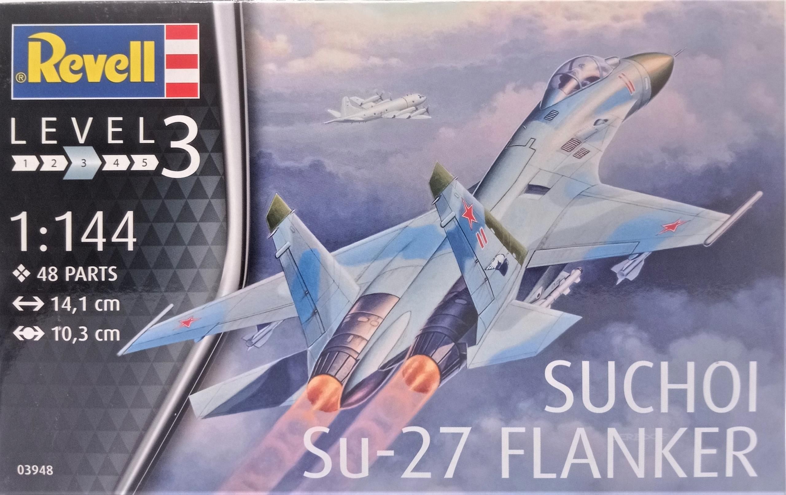 Suchoi Su 27 Flanker Revell Level 3 1 144 Ceny I Opinie Ceneo Pl