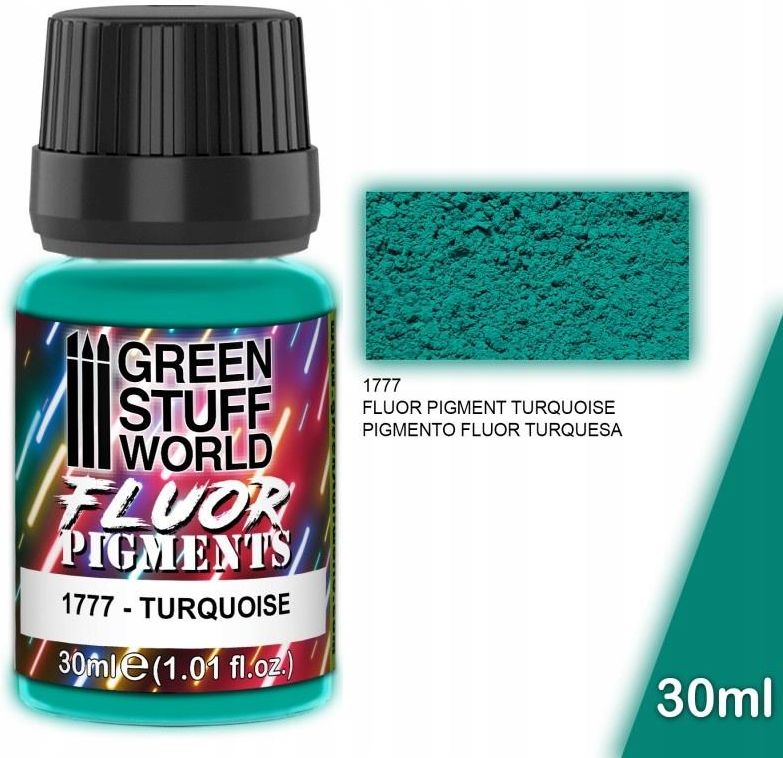 Green Stuff Pigment Fluor Turquoise 30ml Ceny I Opinie Ceneo Pl