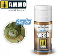 Zdjęcie Ammo Mig 0704 Light Rust wash akrylowy 15 ml - Nowy Sącz