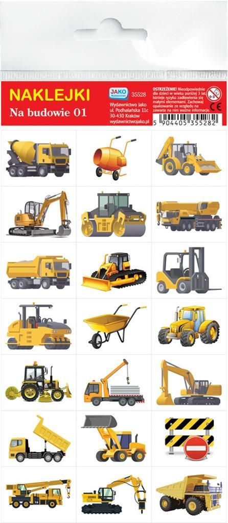 Zdjęcie Naklejki. Na budowie - Tuchola