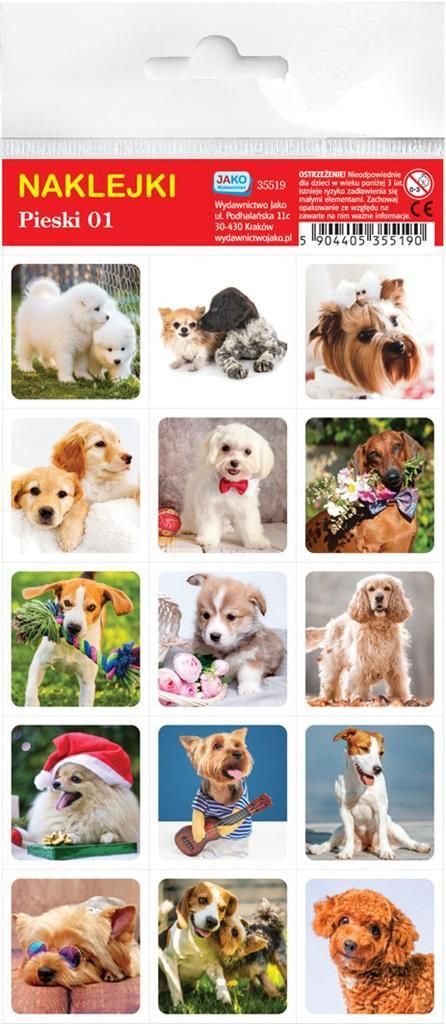 Zdjęcie Naklejki. Pieski - Tuchola