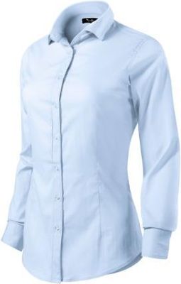 Dynamic 263 Adler Koszula Damska 110 G/M2 3 % Elastan 24 Polyamid 73 Bawełna Light Blue M - zdjęcie 2