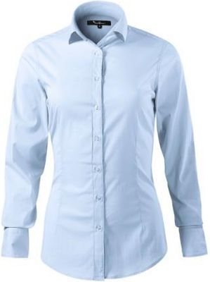 Dynamic 263 Adler Koszula Damska 110 G/M2 3 % Elastan 24 Polyamid 73 Bawełna Light Blue M - zdjęcie 3