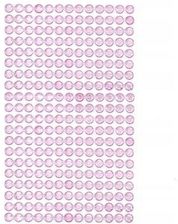Zdjęcie Kryształki samoprzylepne 6mm 260szt Light Pink - Poznań