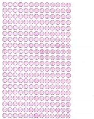 Zdjęcie Kryształki samoprzylepne 6mm 260szt Light Pink - Poznań