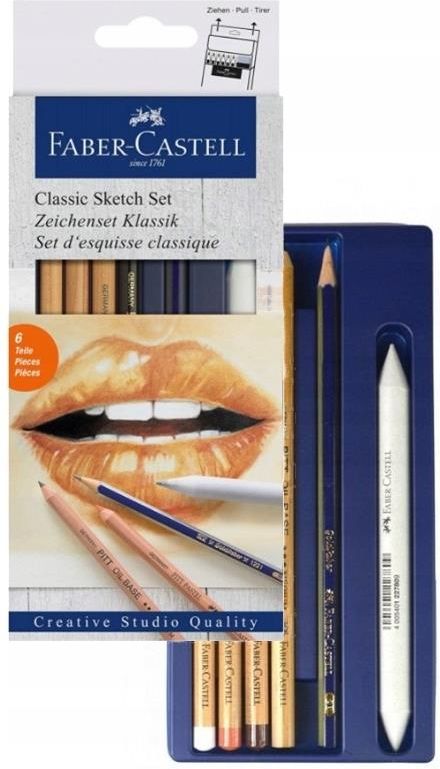 Zestaw Do Szkicowania Faber Castell Classic 6 Szt Ceny I Opinie