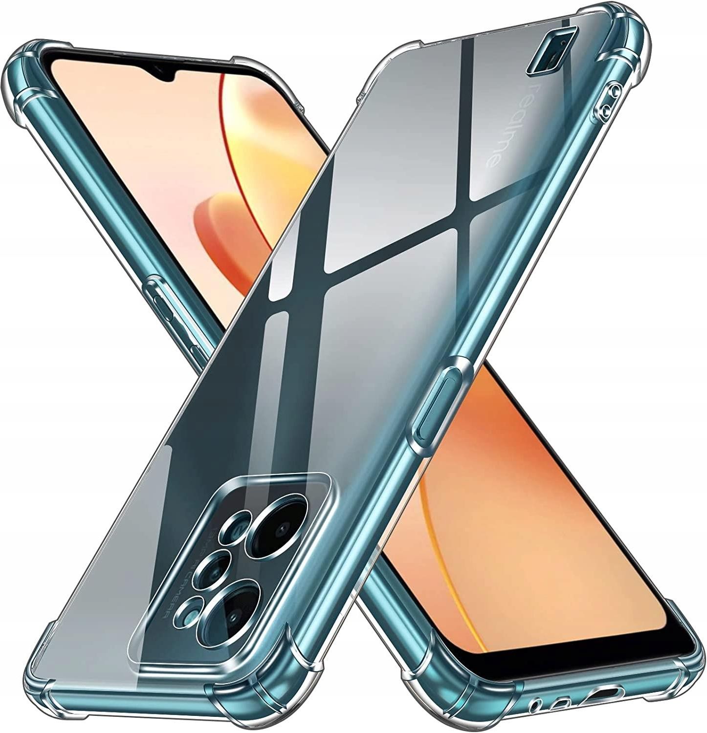 Etui Na Realme C31 Anti Shock Clear Case Szkło Etui na telefon ceny