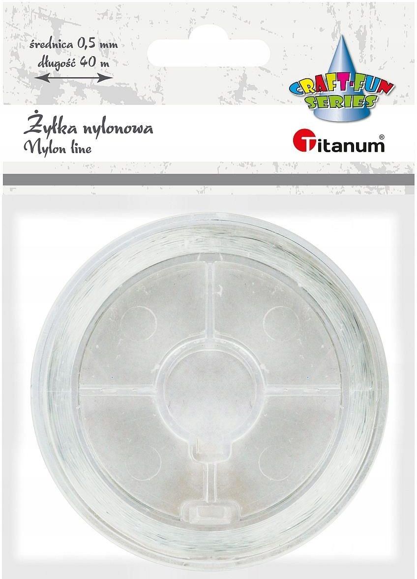 Zdjęcie Żyłka nylonowa 0,5mm 40m Titanum - Zduny