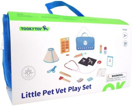 Tooky Toy Zestaw Weterynarza Torba 17El. - zdjęcie 2