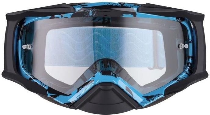 Gogle Motocyklowe Imx Gogle Dust Graphic Blue Black Matt Szyba Dark