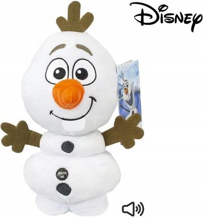 Disney Kraina Lodu Olaf Maskotka Pluszak Dźwięki Dzieci - zdjęcie 2