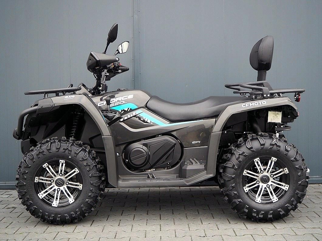 Quad CF Moto 520 L pług dostawa kufer gratis raty Opinie i ceny na