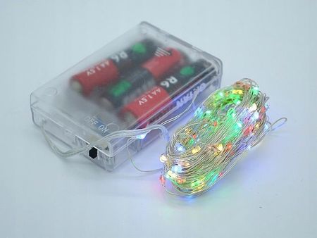 101Lights Łańcuch 10M Z Lampkami Led, Kolorowy, Na Baterie 3 B47D9231 B761 4A4A 94Cd 33Dfa9283B97 - zdjęcie 5