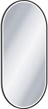 Zdjęcie Excellent Corido Lustro Owalne 100X50 Led W Ramie Aluminiowej Czarny Mat Doex Co100 050 Bl 22068 - Lubin