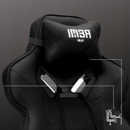 IMBA Seat Priest II Mesh Black - zdjęcie 5