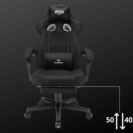 IMBA Seat Emperor II Mesh Black - zdjęcie 3