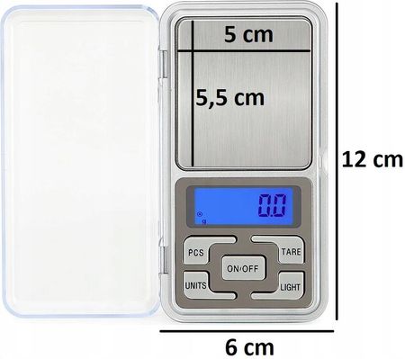 Precyzyjna Elektroniczna Waga Jubilerska 500g Lcd - zdjęcie 4