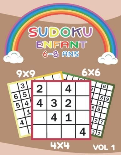 Sudoku Enfant Ans Vol Livre De Grilles De Sudoku Tr S Facile