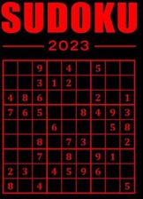 Sudoku 2023 Nouvelle édition Livre de Sudoku Adulte Grand Format