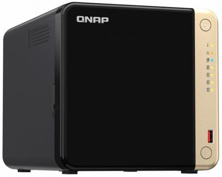 Serwer plików QNAP TS-464-8G 4-bay, Celeron N5105/N5095 4-core 2.9 GHz, 8G RAM DDR4, 2x 2,5 GbE LAN, 2xUSB 2.0, 2xUSB 3.2, 1xHDMI, 2x M.2 2280 NVMe - zdjęcie 2